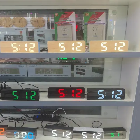 Wooden Digital Clock Wholesale China