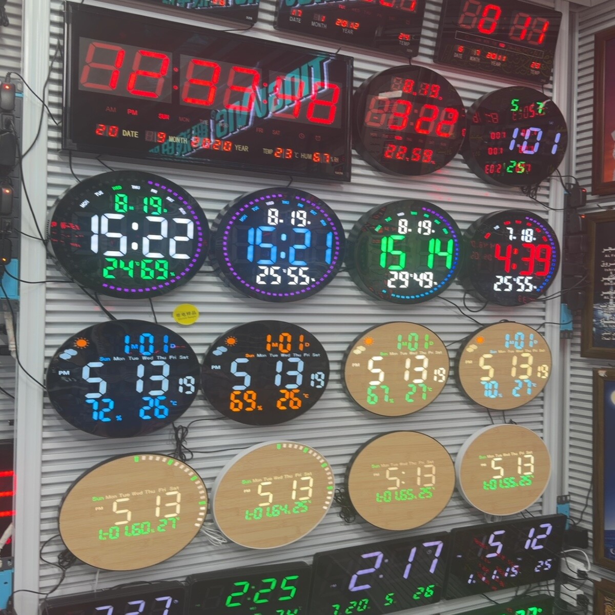 Wooden Digital Clock Wholesale China