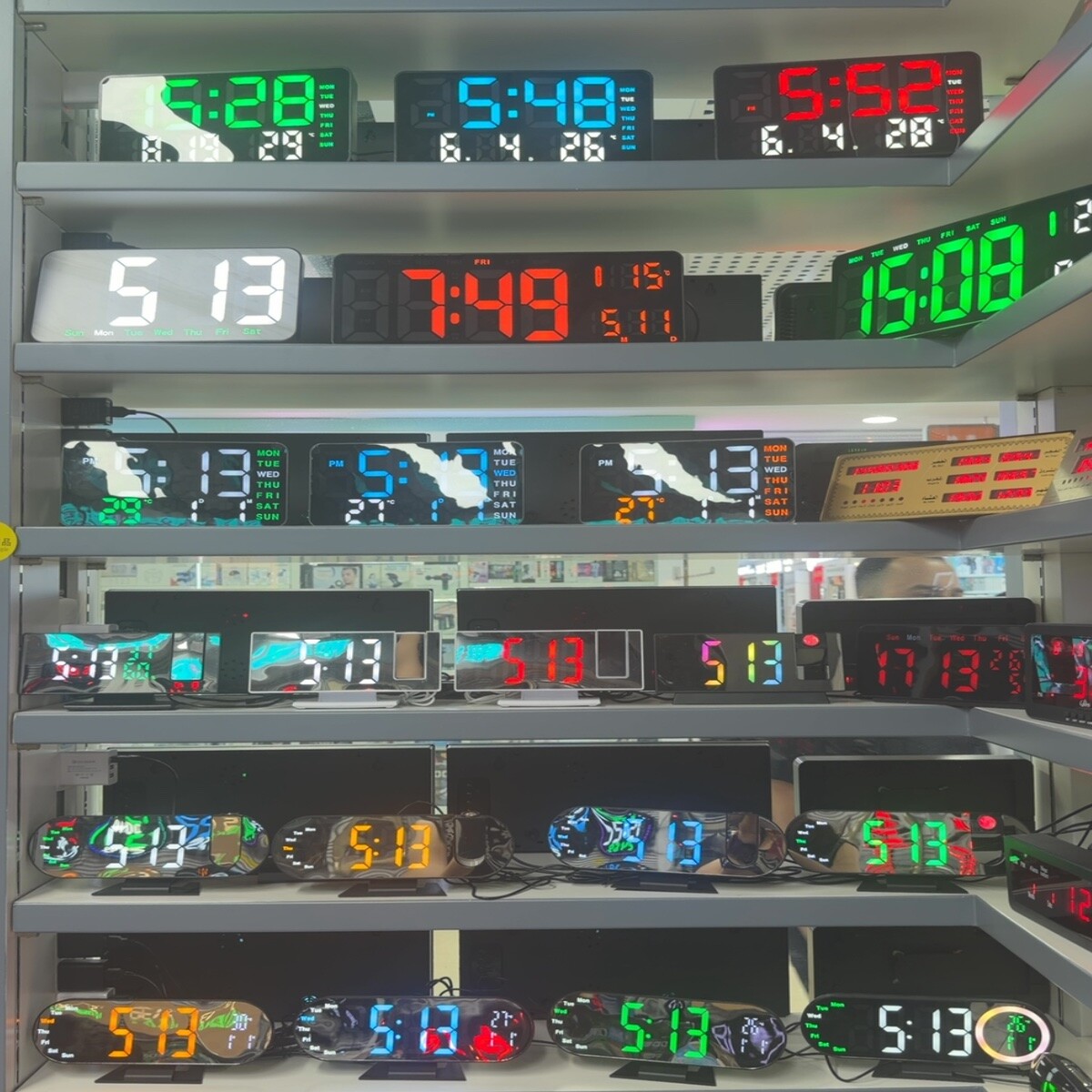 Wooden Digital Clock Wholesale China