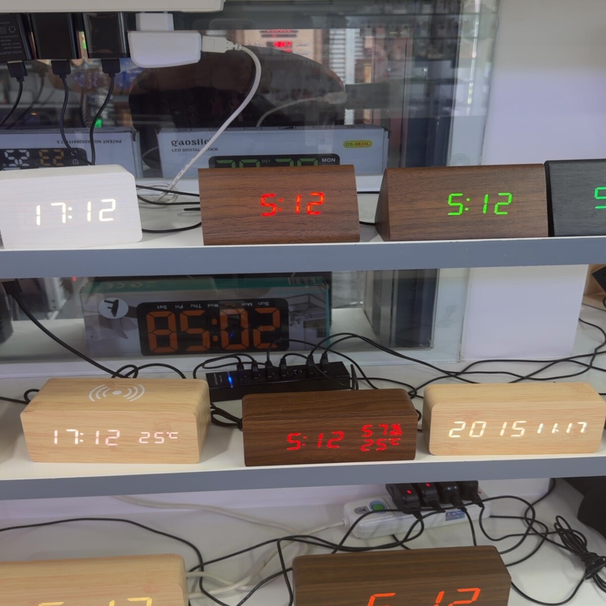Wooden Digital Clock Wholesale China