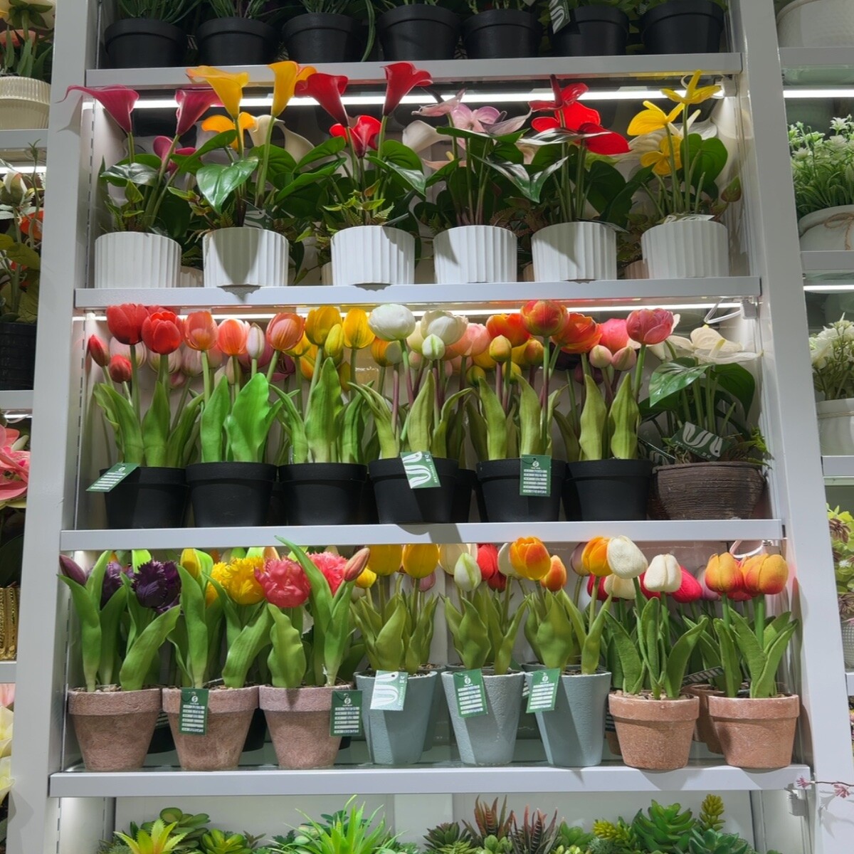 Artificial Tulips