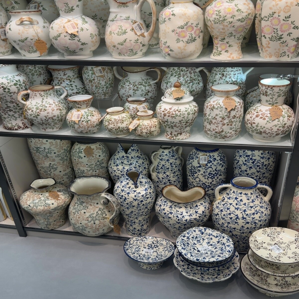 Floral Pattern Vases Wholesale China