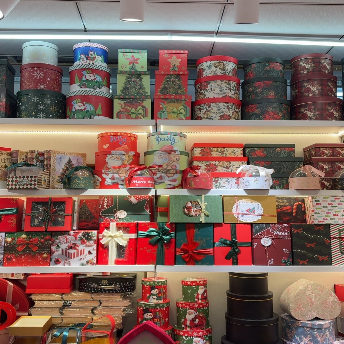 Gift Boxes with Ribbon