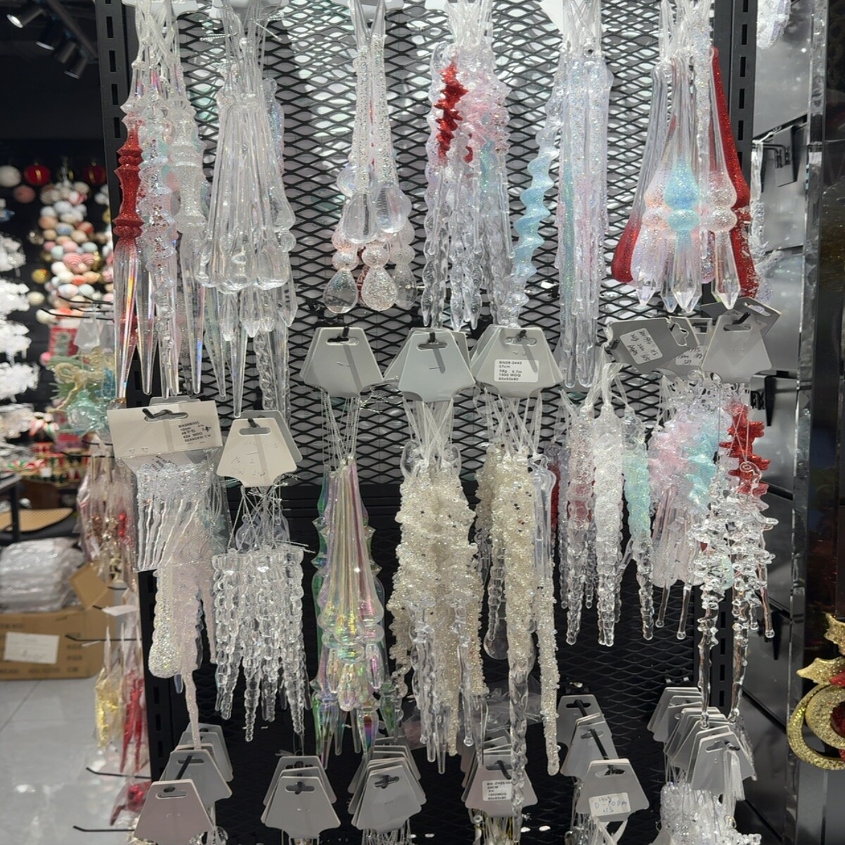 Glitter Snowflake Ornaments Wholesale China