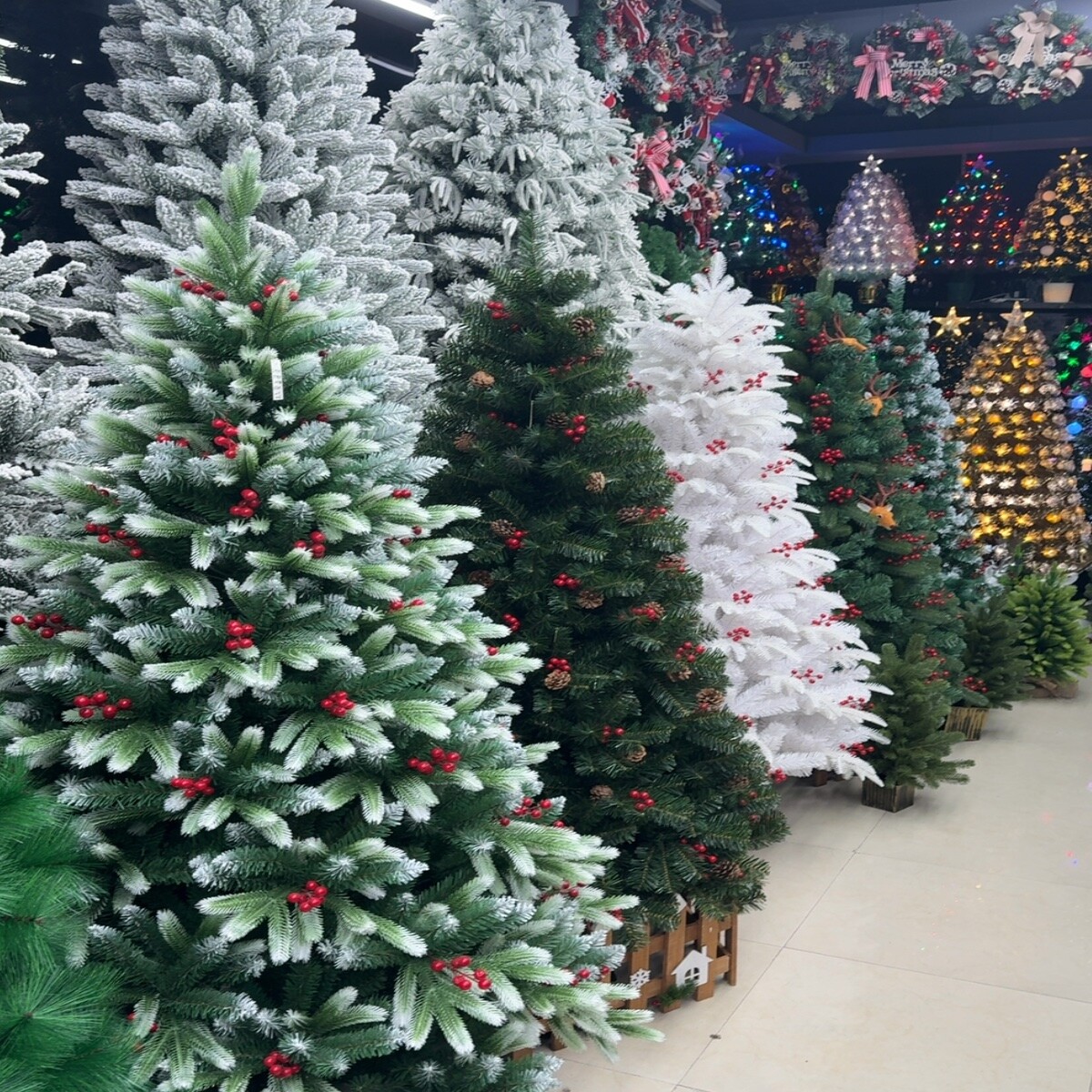White Christmas Trees Wholesale China