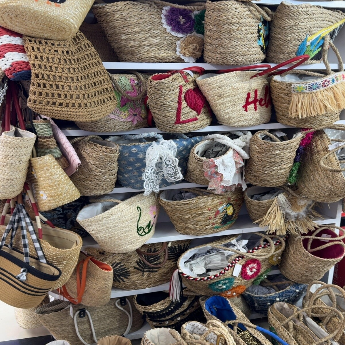 Woven Straw Tote Bags Wholesale China