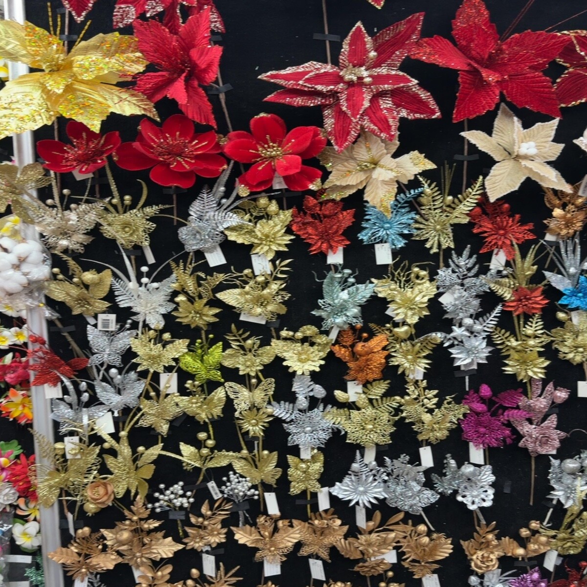 Artificial Poinsettias Wholesale China