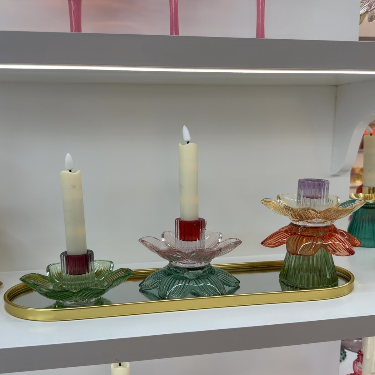 Assorted Glass Candle Holders Wholesale China