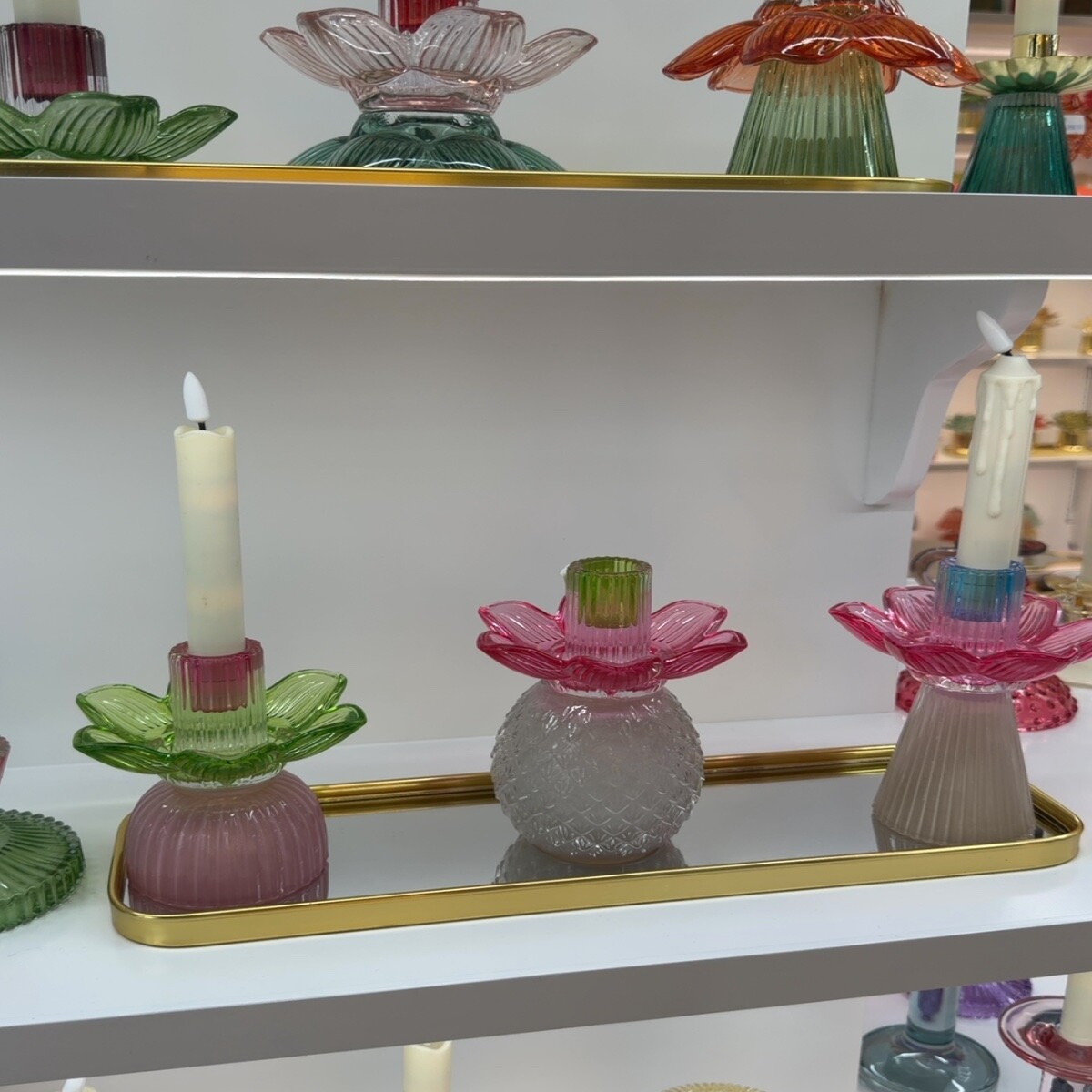 Assorted Glass Candle Holders Wholesale China