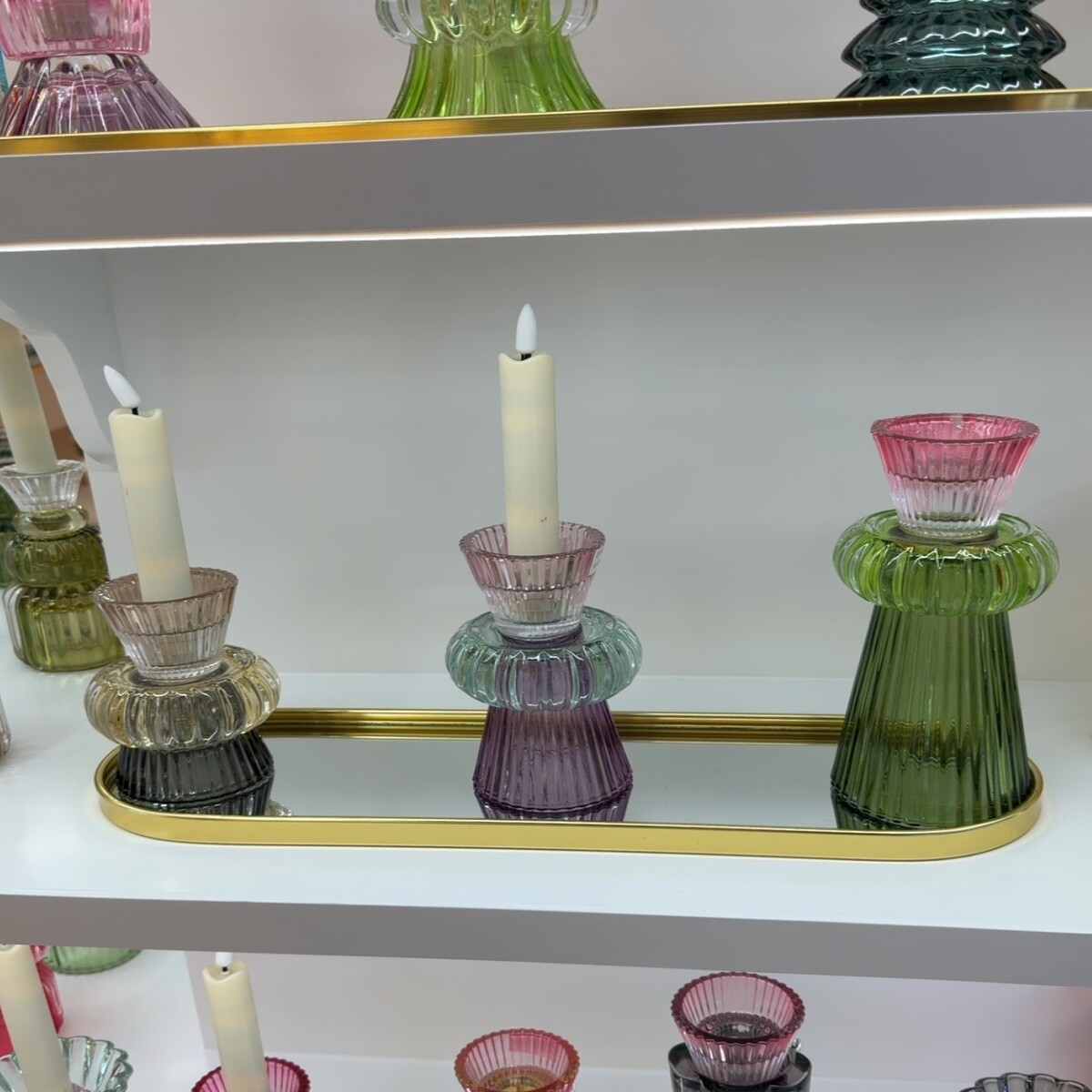 Assorted Glass Candle Holders Wholesale China