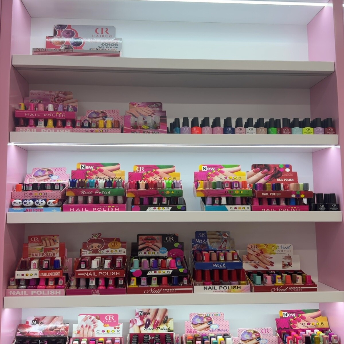 Assorted Nail Polish Colors