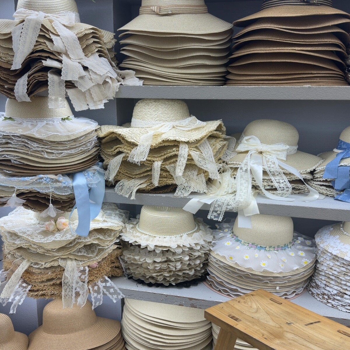 Embellished Straw Hats Assortment Wholesale China